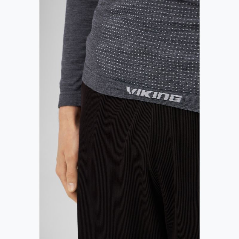 Bluză termică pentru bărbați Viking Lan Pro dark grey/light grey 6