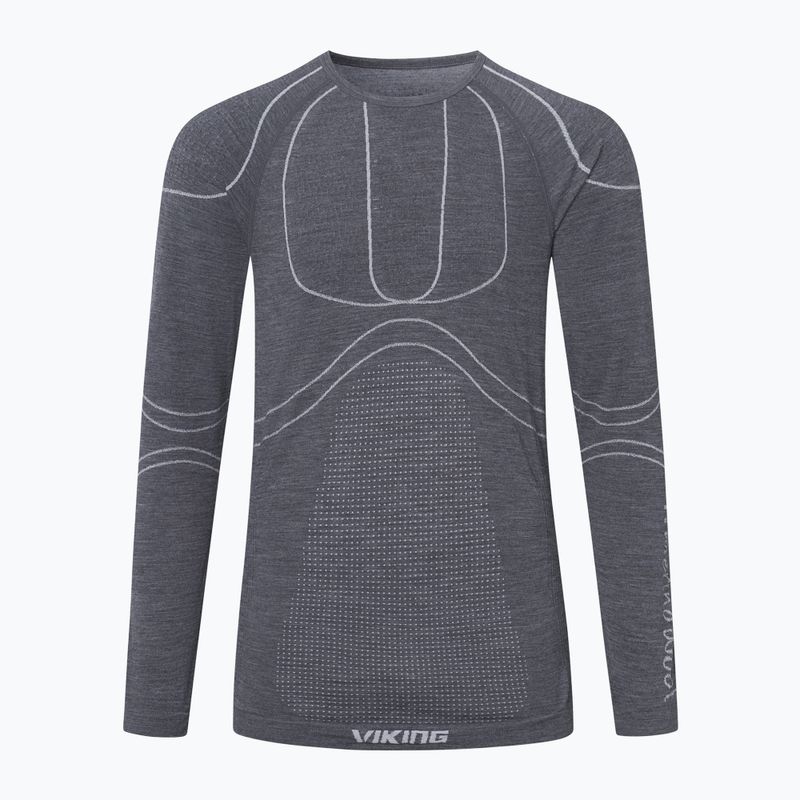 Bluză termică pentru bărbați Viking Lan Pro dark grey/light grey 7