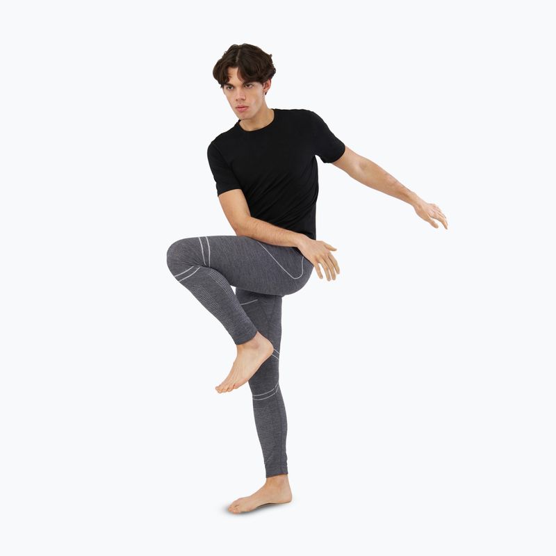 Pantaloni termoactivi pentru bărbați Viking Lan Pro dark grey/light grey 2