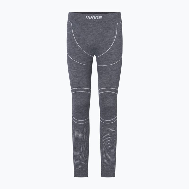 Pantaloni termoactivi pentru bărbați Viking Lan Pro dark grey/light grey 5