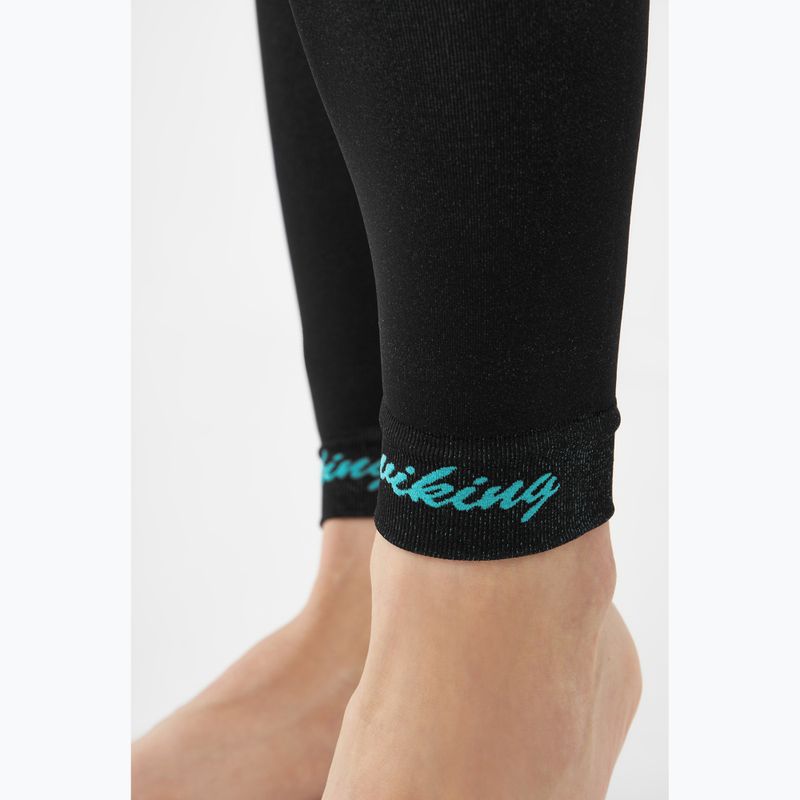Set de lenjerie termică pentru femei Viking Ilsa black/turquoise 14