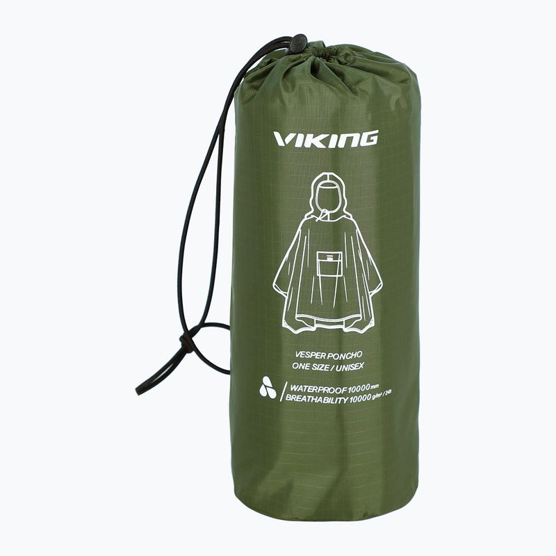Pelerină de ploaie Viking Vesper olive 8