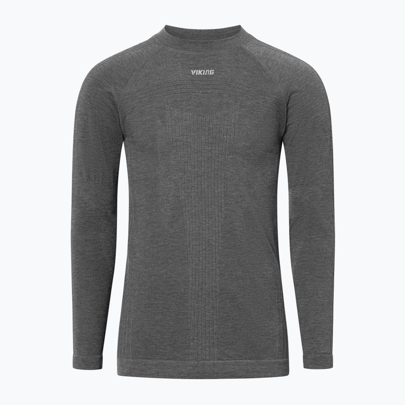 Longsleeve termoactiv pentru bărbați Viking Tende dark grey 2