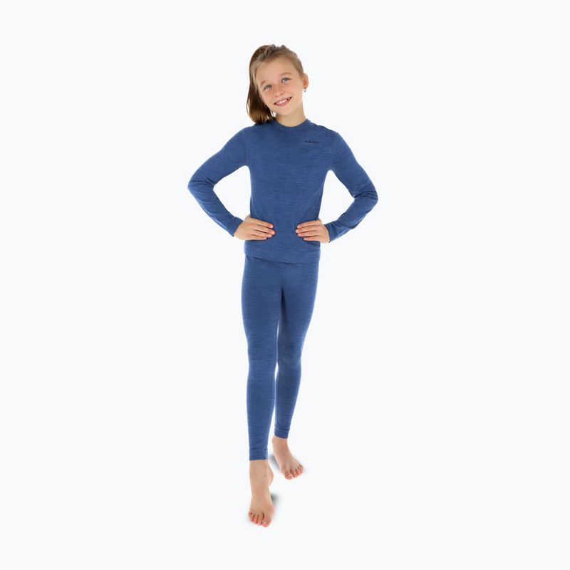 Set de lenjerie termoactivă pentru copii Viking Flam light blue 2