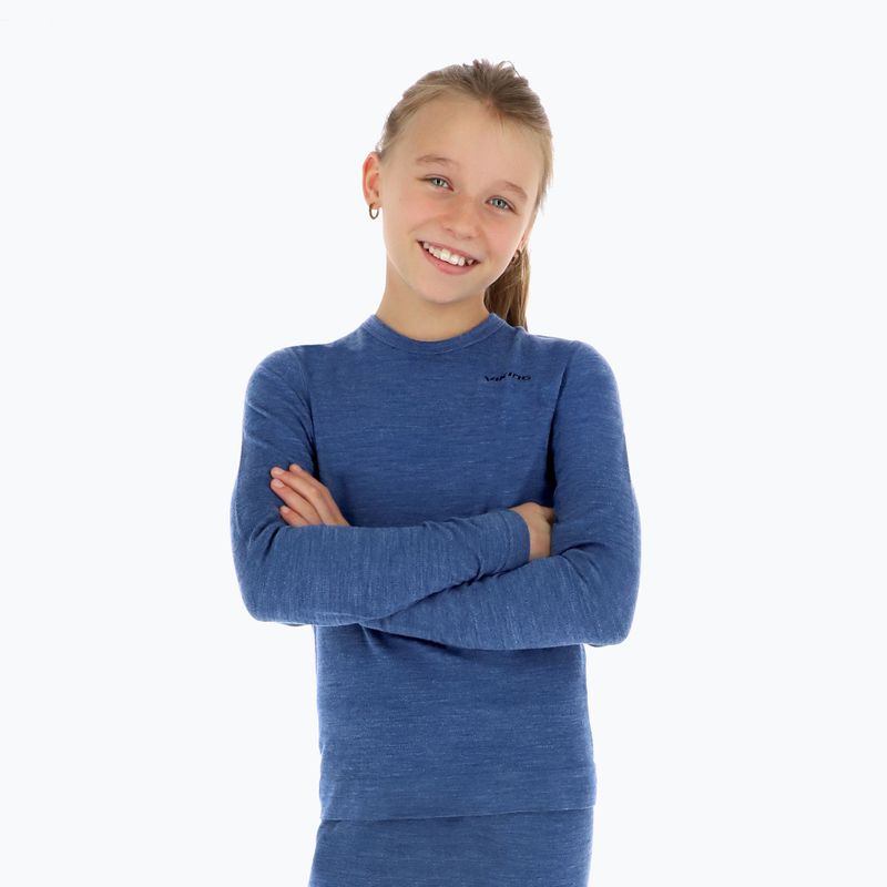 Set de lenjerie termoactivă pentru copii Viking Flam light blue 5