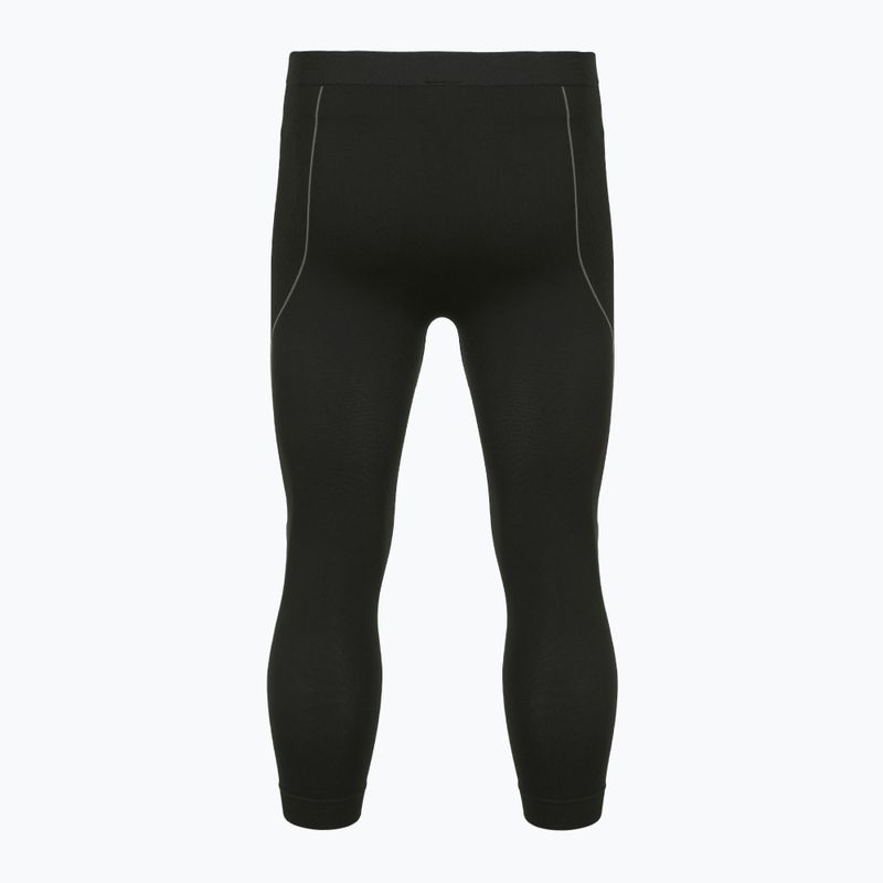 Pantaloni termoactivi pentru bărbați Viking Eiger 2.0 3/4 black/grey 9