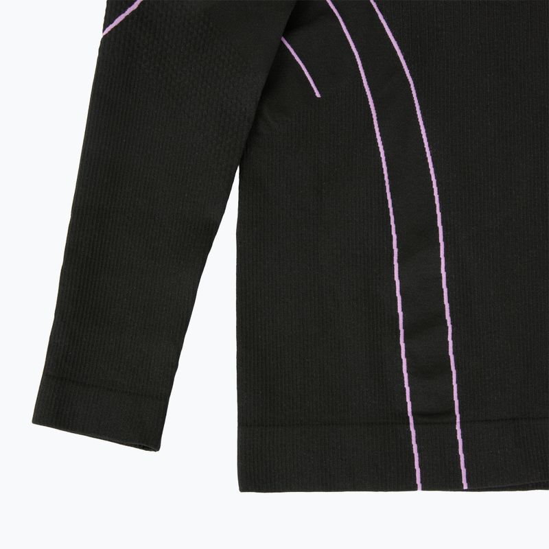 Bluză termică damă Viking Etna 2.0 black/purple 3