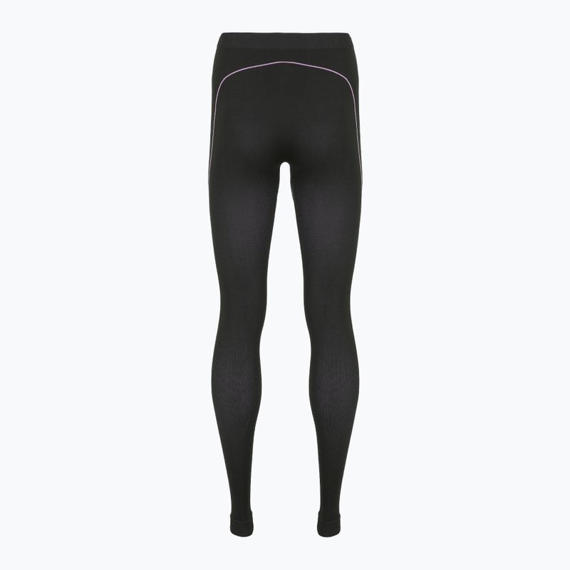 Pantaloni termoactivi pentru femei Viking Etna 2.0 black/purple 2
