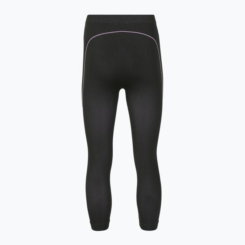 Pantaloni termoactivi pentru femei Viking Etna 2.0 3/4 black/purple 8