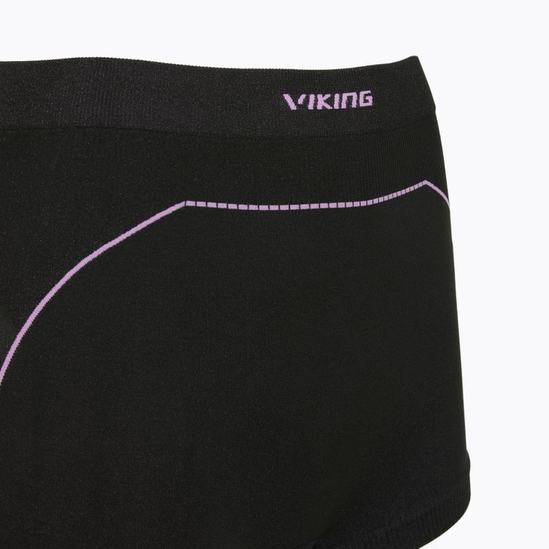 Boxeri termoactivi pentru femei Viking Etna 2.0 black/purple 3