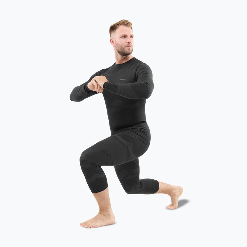 Set de lenjerie termoactivă pentru bărbați Viking Gasher 3/4 black 3