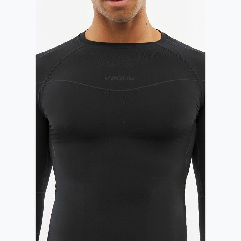 Set de lenjerie termoactivă pentru bărbați Viking Gary Base Layer black 4
