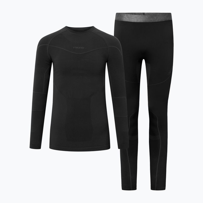 Set de lenjerie termoactivă pentru bărbați Viking Gary Base Layer black 7