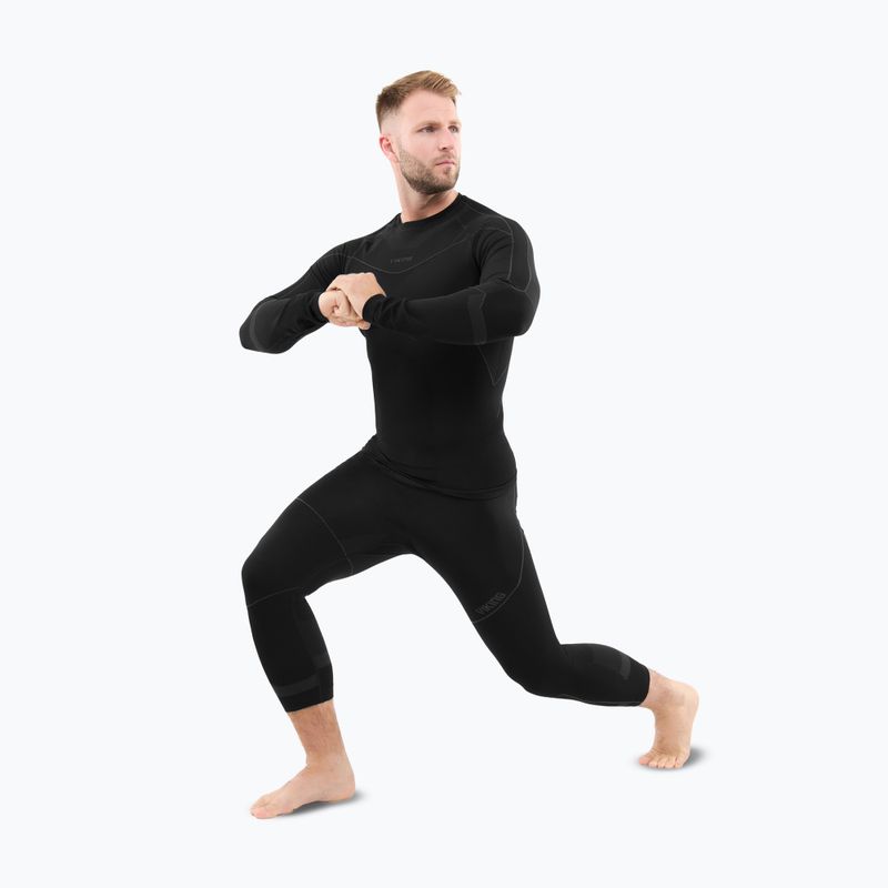 Set de lenjerie termoactivă pentru bărbați Viking Gary 3/4 black 2