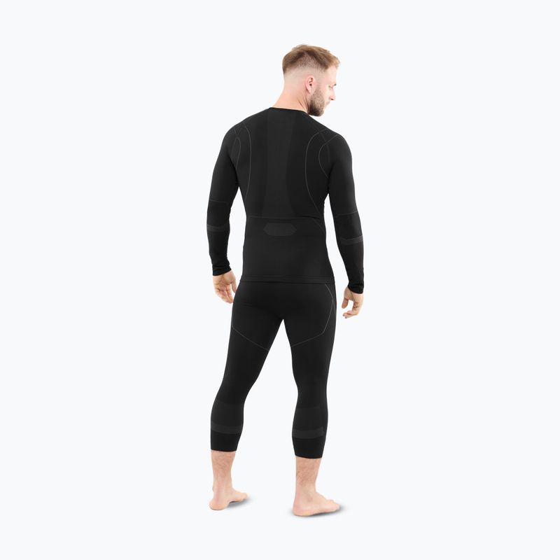 Set de lenjerie termoactivă pentru bărbați Viking Gary 3/4 black 3