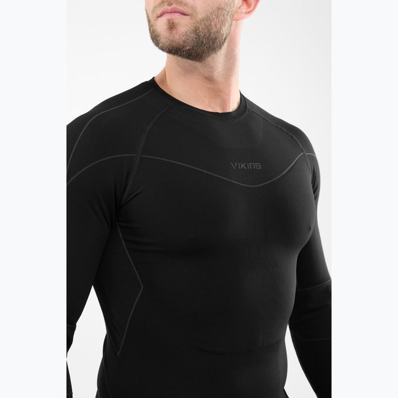 Set de lenjerie termoactivă pentru bărbați Viking Gary 3/4 black 4