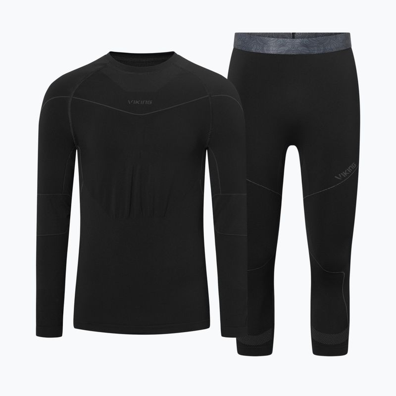 Set de lenjerie termoactivă pentru bărbați Viking Gary 3/4 black 7