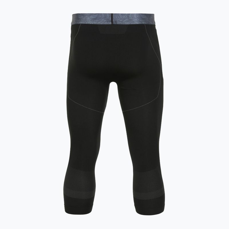 Pantaloni termoactivi bărbați Viking Gary 3/4 negri 2