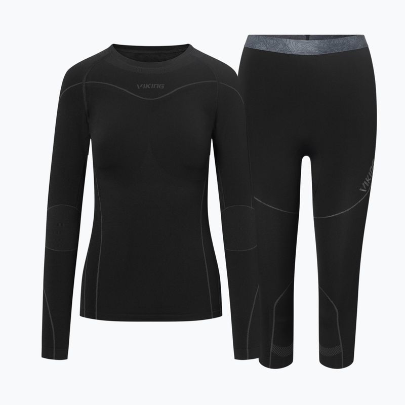 Set de lenjerie termoactivă pentru femei Viking Gaja 3/4 black 7