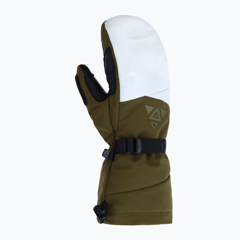Mănuși de schi Viking Norvik Pro Mitten Freeride olive/white 2