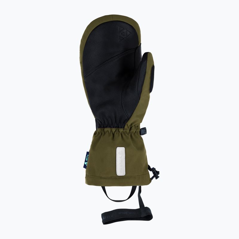 Mănuși de schi Viking Norvik Pro Mitten Freeride olive/white 3