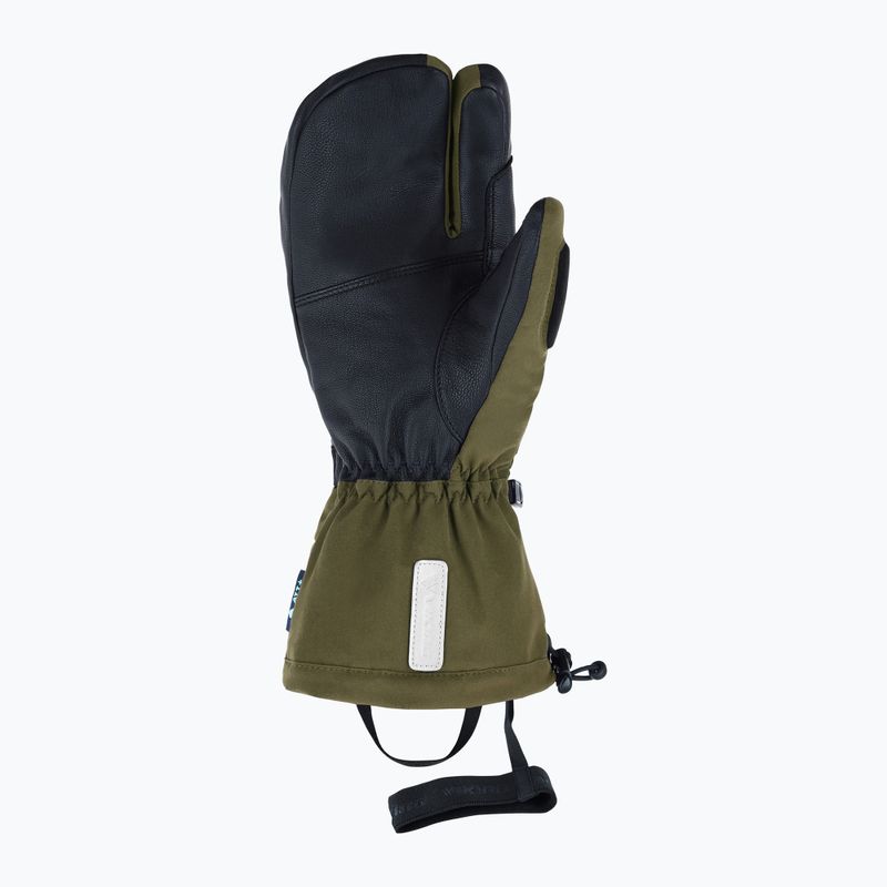 Mănuși de schi Viking Norvik Pro Lobster Freeride olive/white 3