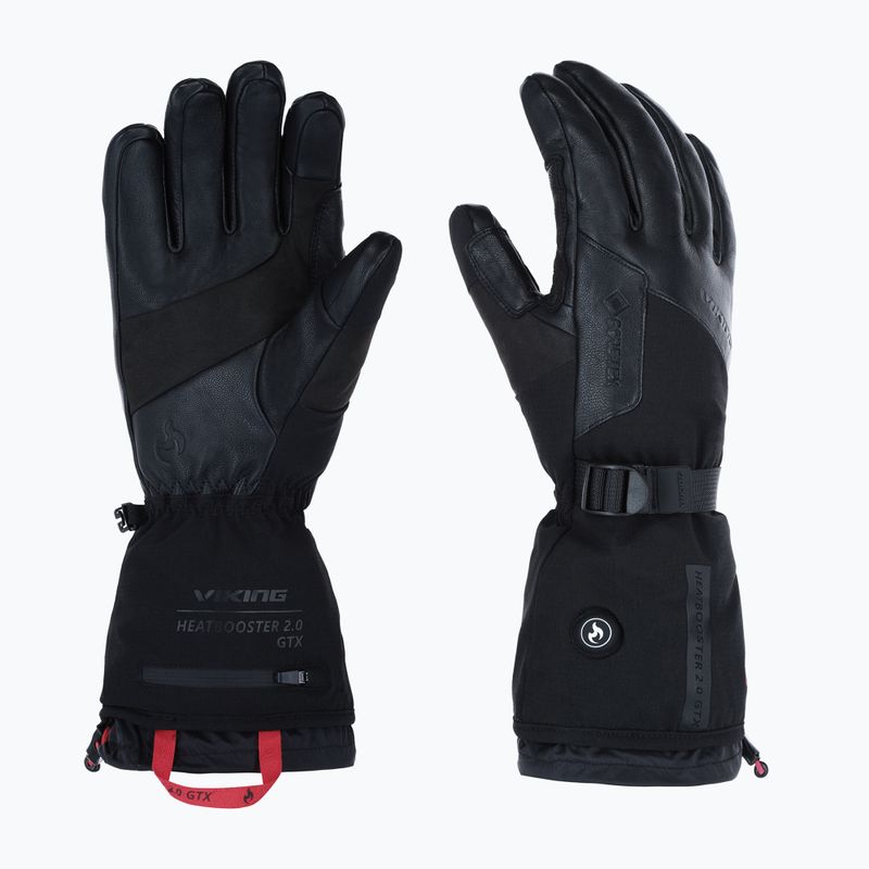 Mănuși de schi Viking Heatbooster 2.0 Gore-Tex black
