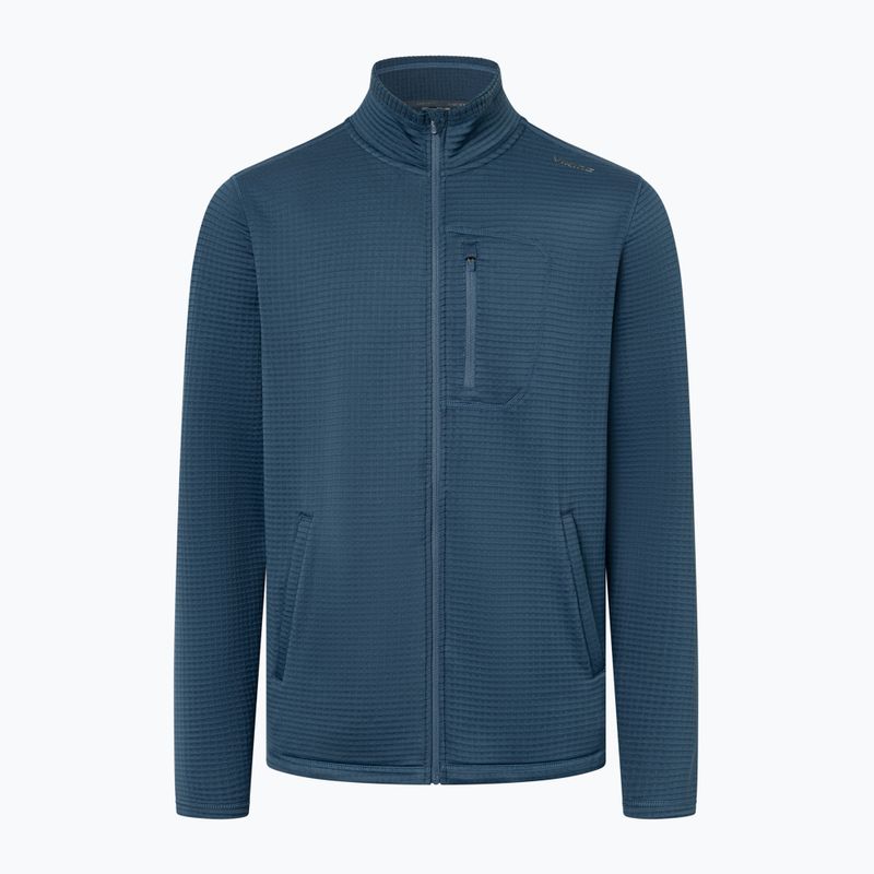 Bluză de trekking pentru bărbați Viking Admont Full Zip navy 7