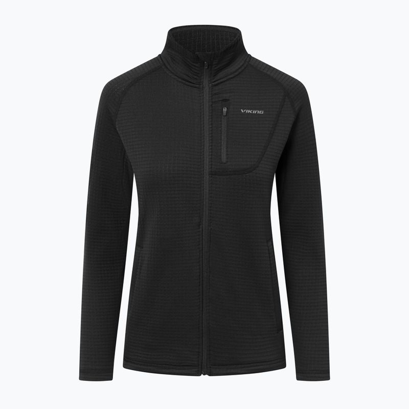 Bluză de trekking pentru femei Viking Admont Full Zip black 7
