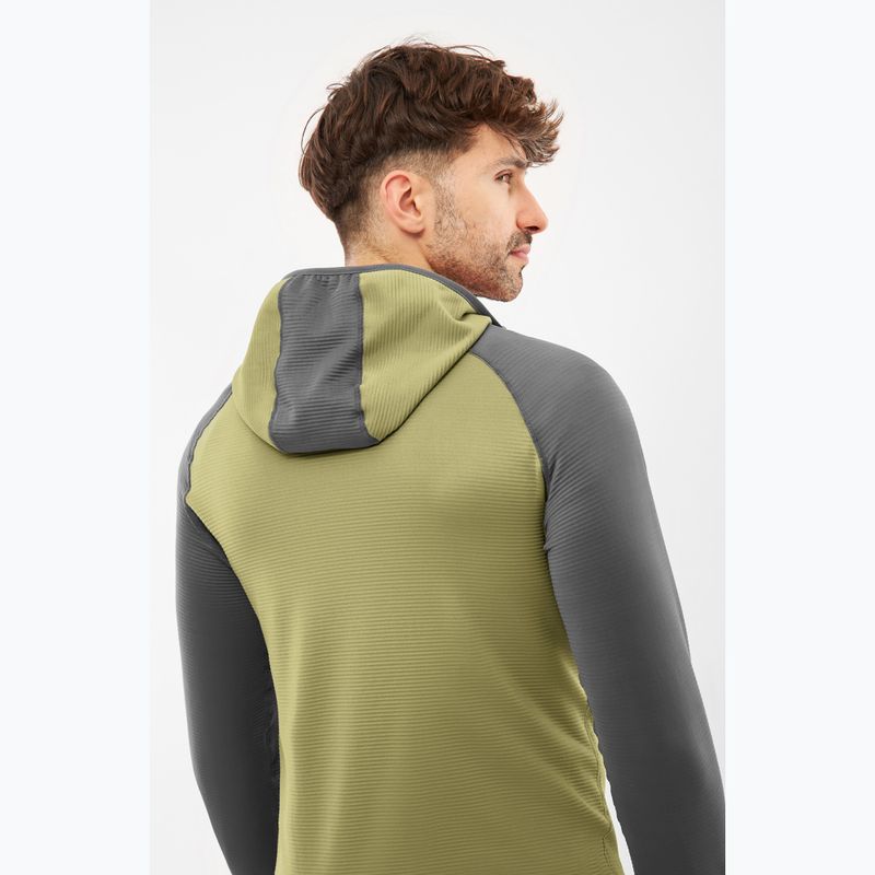 Bluză de trekking pentru bărbați Viking Birger Hoodie olive/dark grey 5