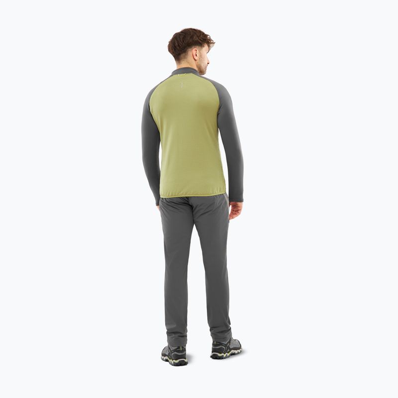 Bluză de trekking pentru bărbați Viking Birger olive/dark grey 3