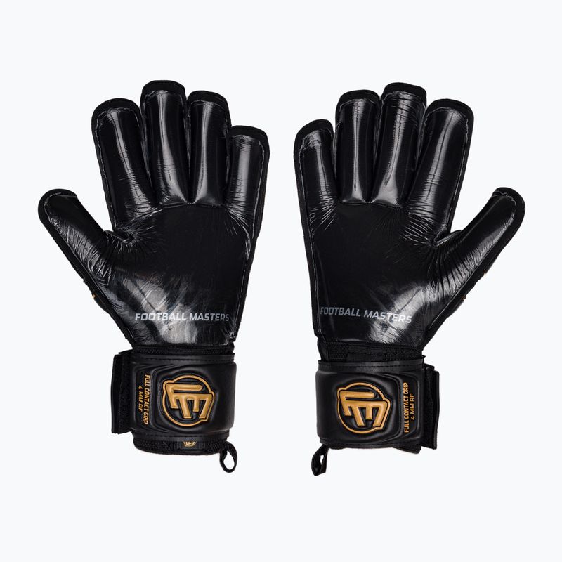 Fotbal Masters Full Contact RF mănuși de portar v4.0 negru 1237 2