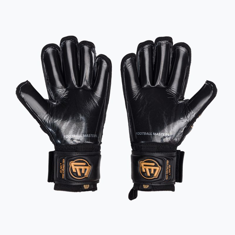 Football Masters Full Contact RF v4.0 mănuși de portar pentru copii negru 1239 2