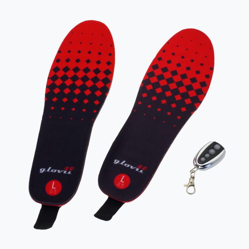 Branțuri pentru încălțăminte de schi cu încălzire și telecomandă Glovii GW2 negre 4