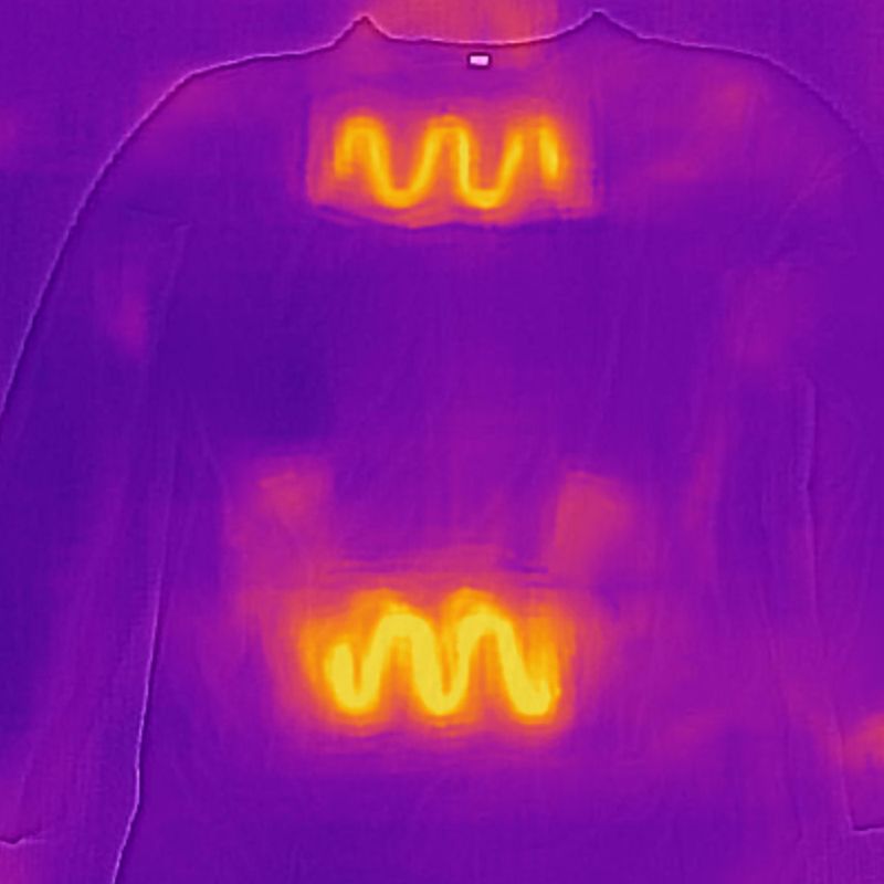 Bluză cu încălzire Glovii GJ1 neagră 11