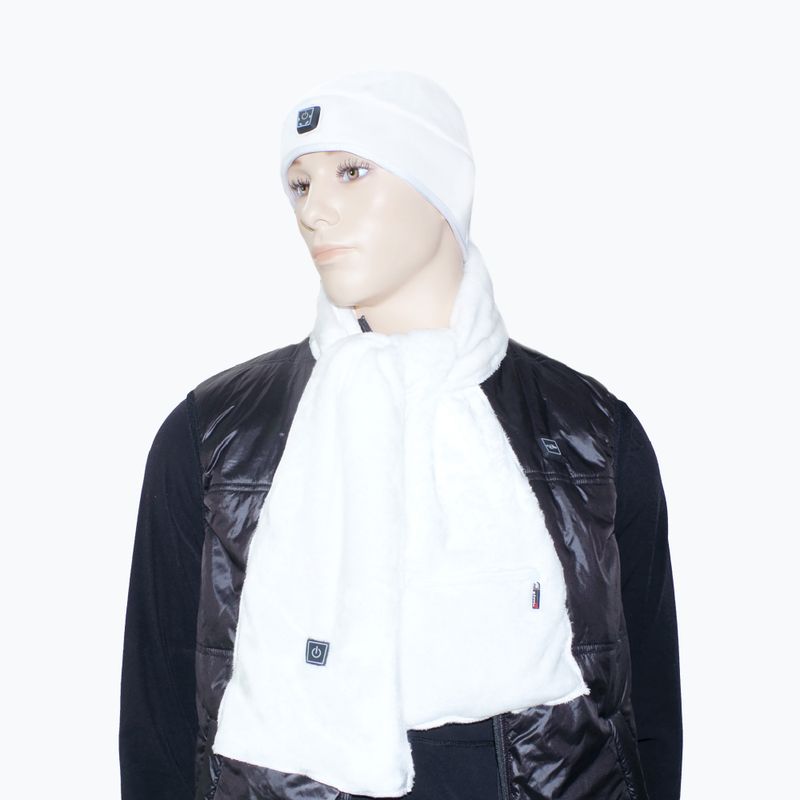 Fular cu încălzire Glovii GA1W alb 9