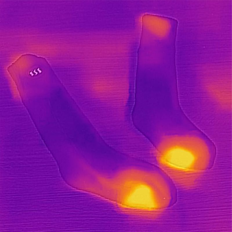 Șosete cu încălzire și telecomandă Glovii GQ2 negre 12