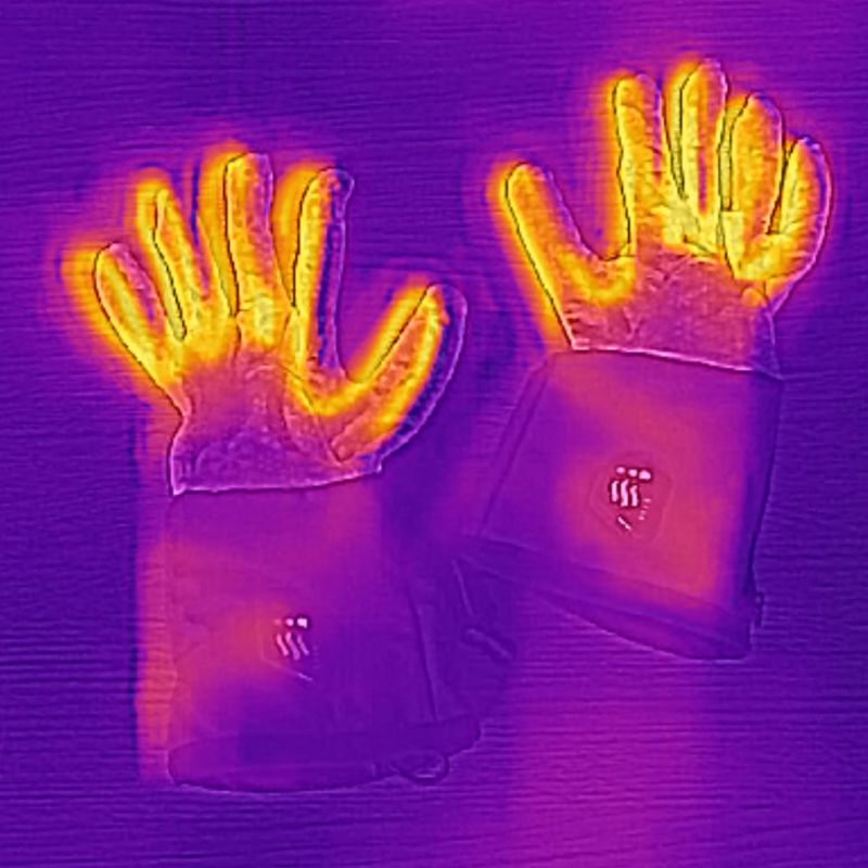 Mănuși încălzite Glovii GEG gri 13