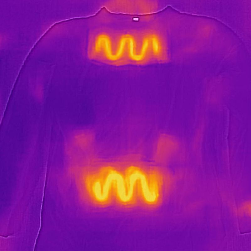 Bluză cu încălzire Glovii GJ1G gri 10