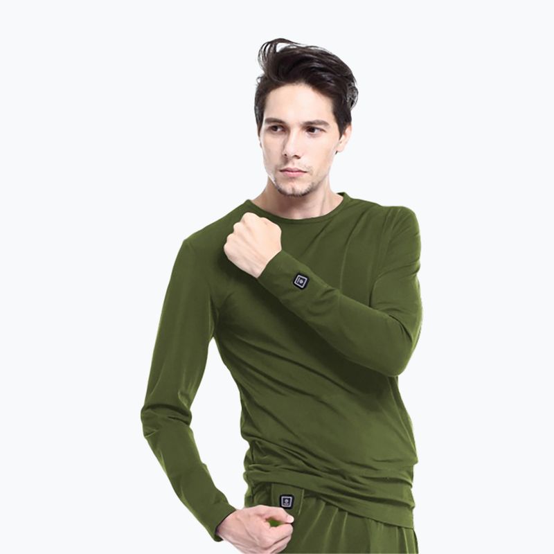 Bluză cu încălzire Glovii GJ1C verde
