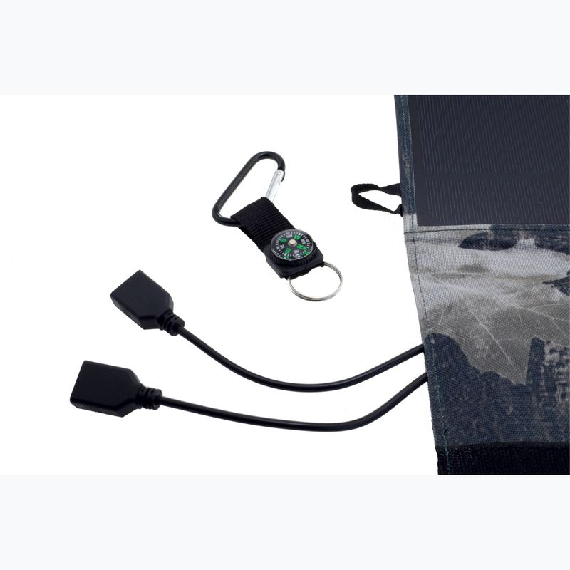 Panou solar PowerNeed ES-5 18W negru 6