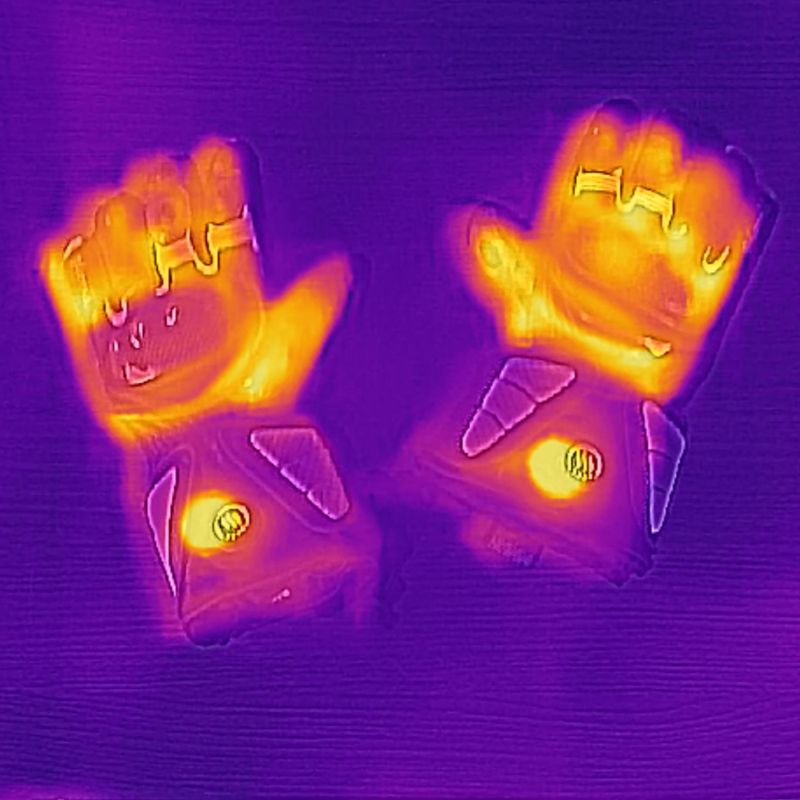 Mănuși cu încălzire Glovii GDB negre 12