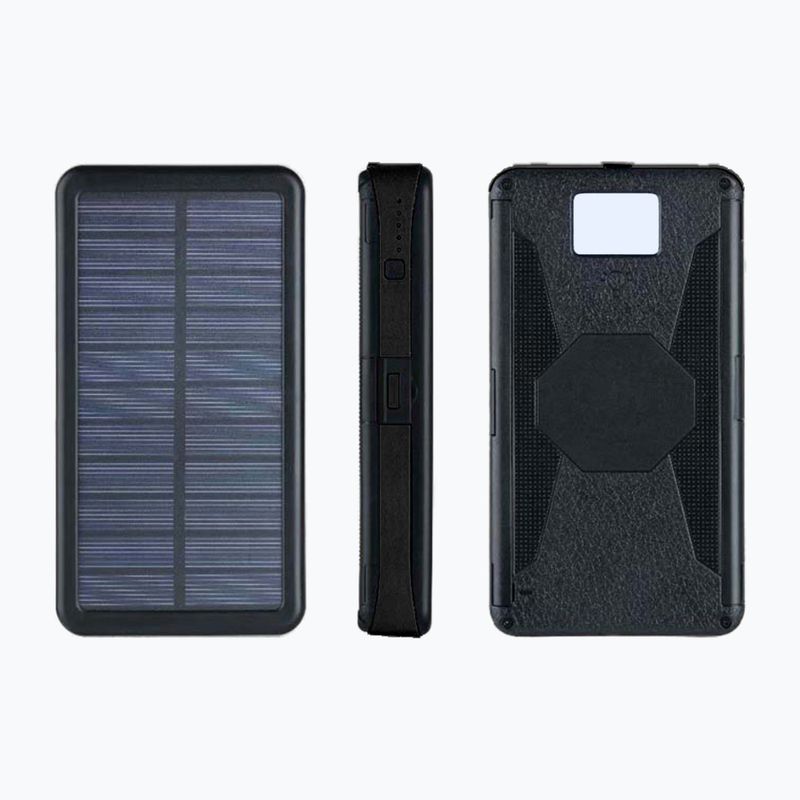 Powerbank solar PowerNeed 20000 mAh negru 3
