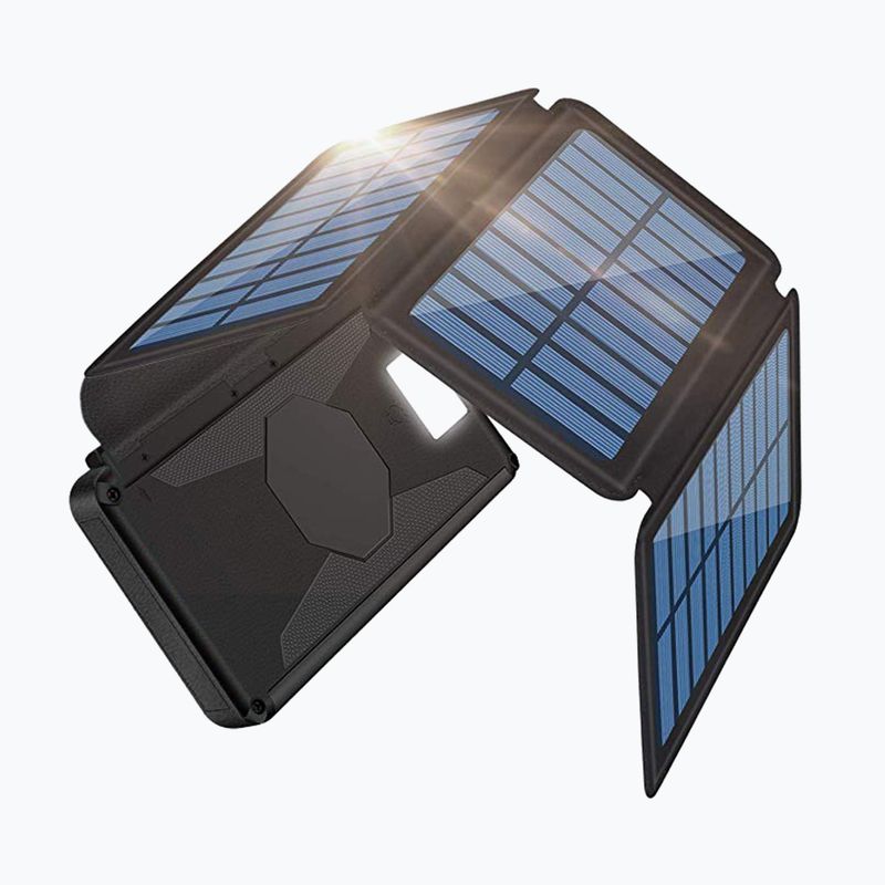 Powerbank solar PowerNeed 20000 mAh negru 7