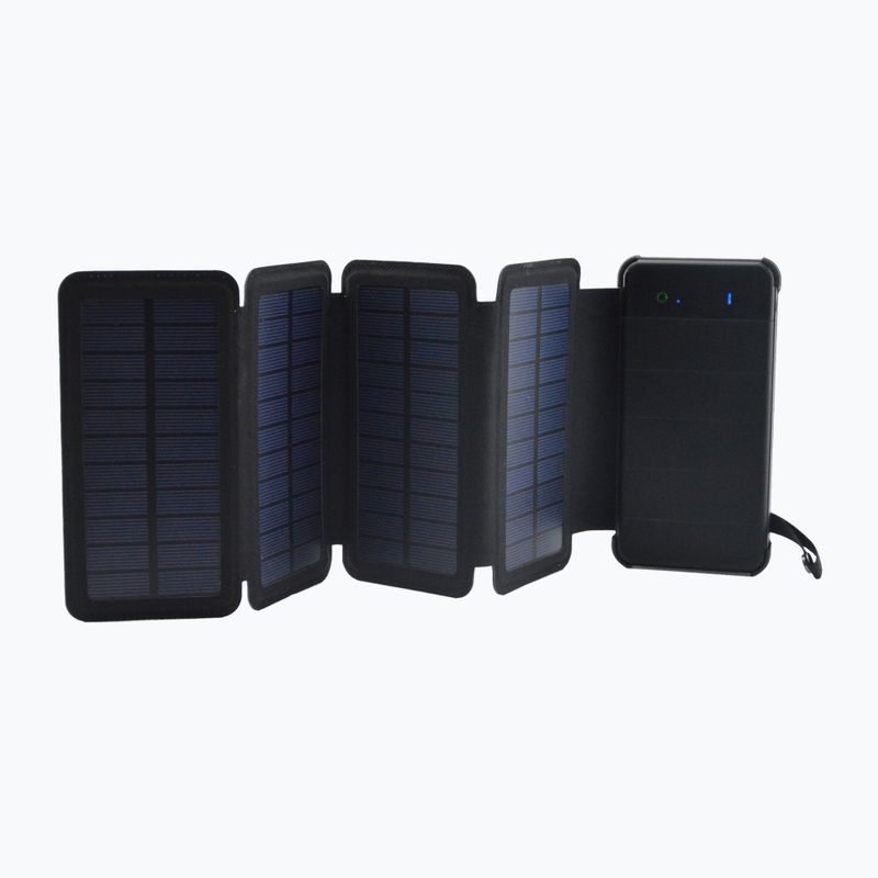 Powerbank solar PowerNeed 8000mAh negru 3