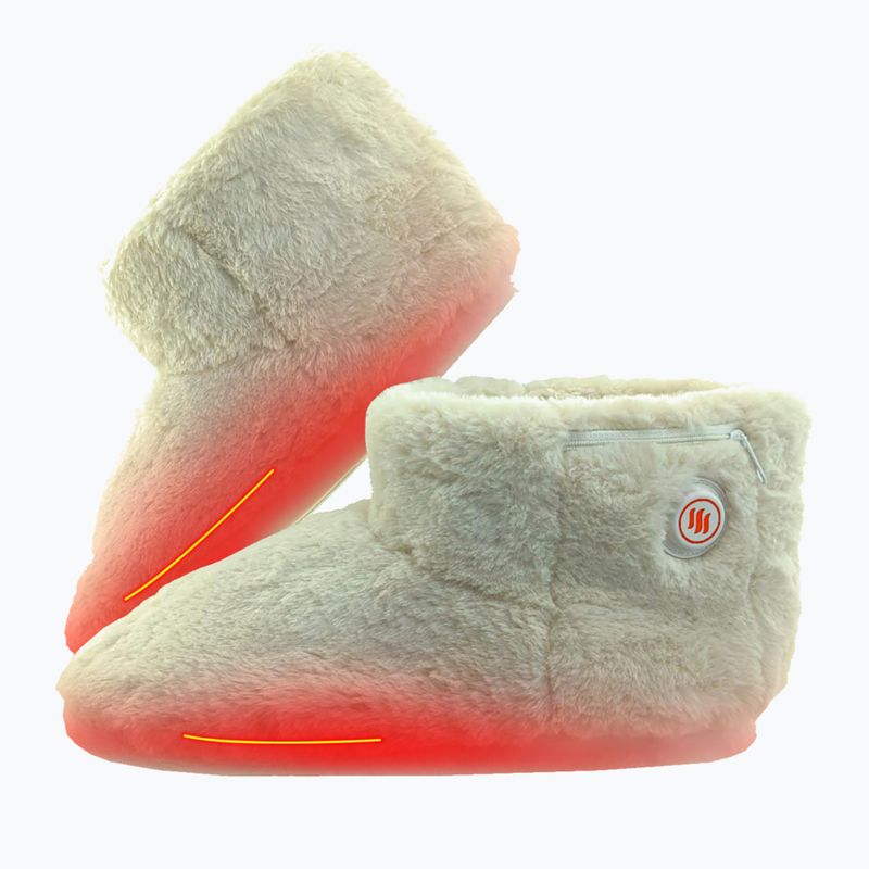 Papuci cu încălzire Glovii GQ7 bej