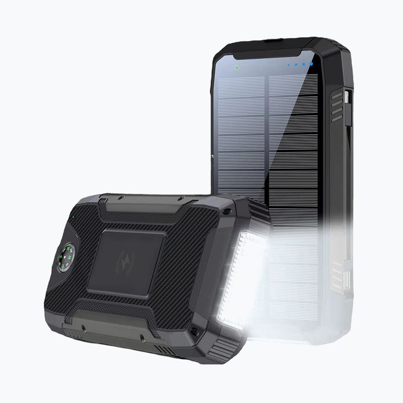 Powerbank solar PowerNeed S20000Q 1.5W  negru 6