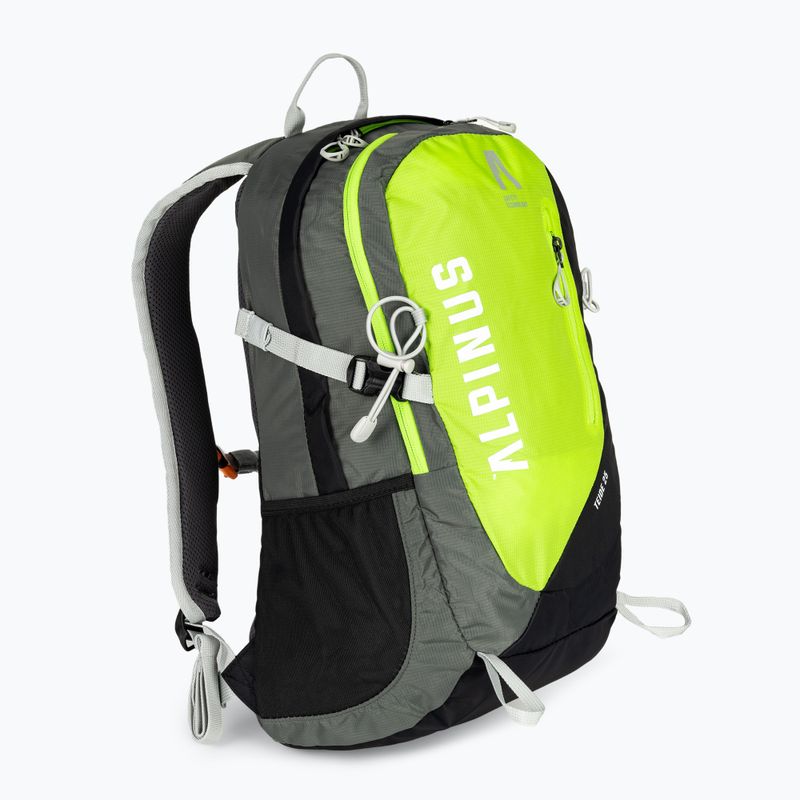 Alpinus Teide 25 l rucsac de drumeție negru/lime 2
