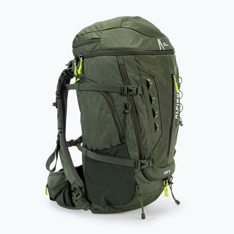 Rucsac de trekking Alpinus Otway 40 verde PO43641 3