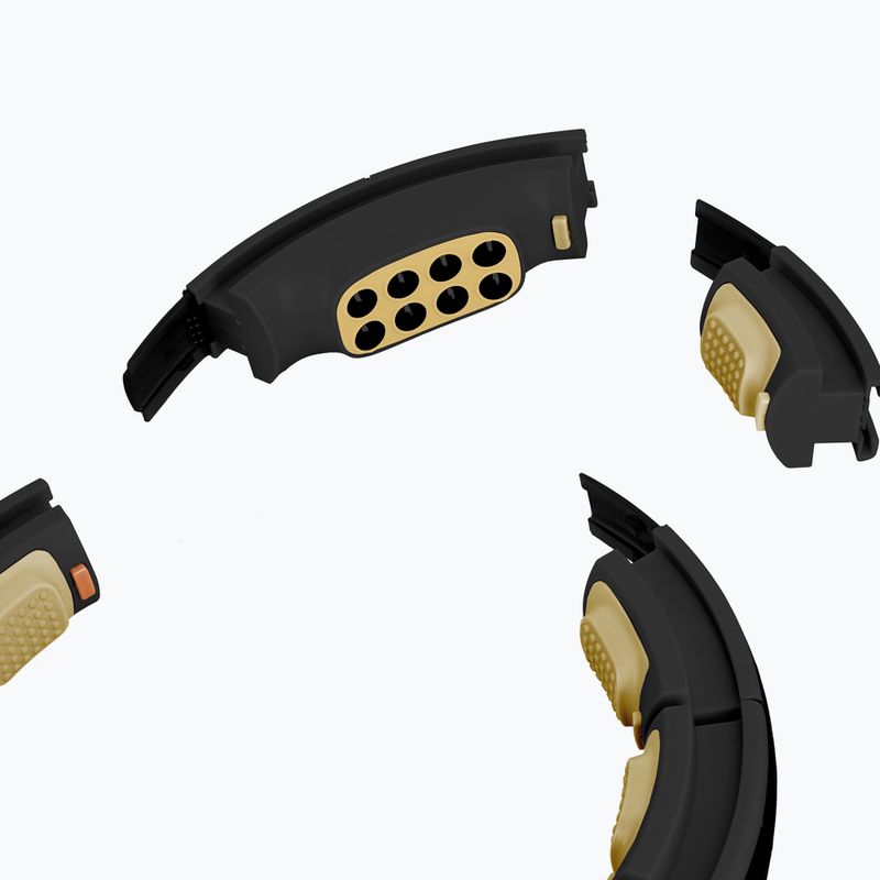 Hula hoop cu greutate și contor  HMS HHM13 black/gold 6